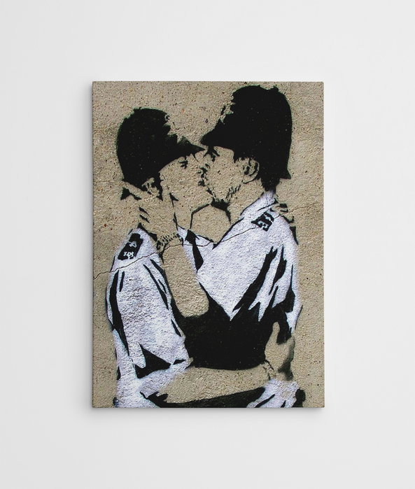 Wallity Lienzo Decorativo Banksy 70 x 100 cm Wallity Lienzo Decorativo Banksy 70 x 100 cm